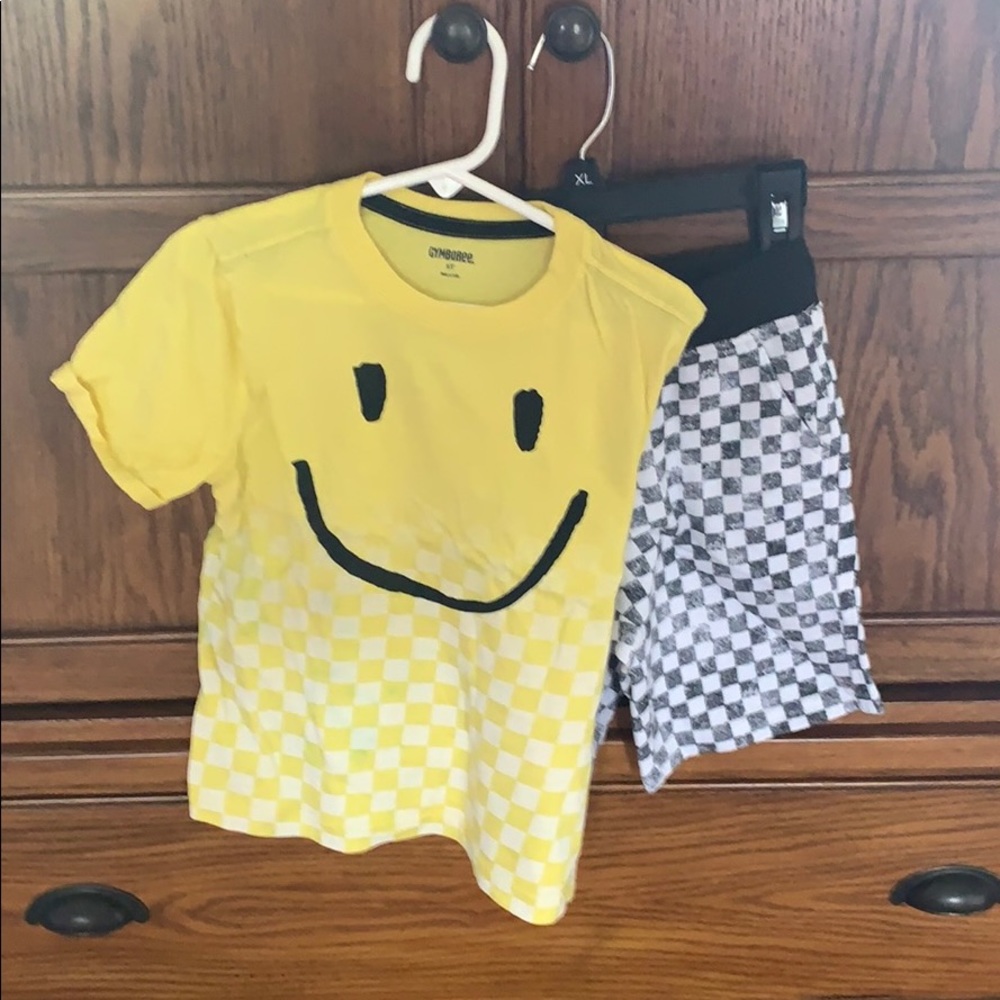 Toddler boy shorts and shirt set